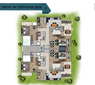 B Blok Yerleşim Planı